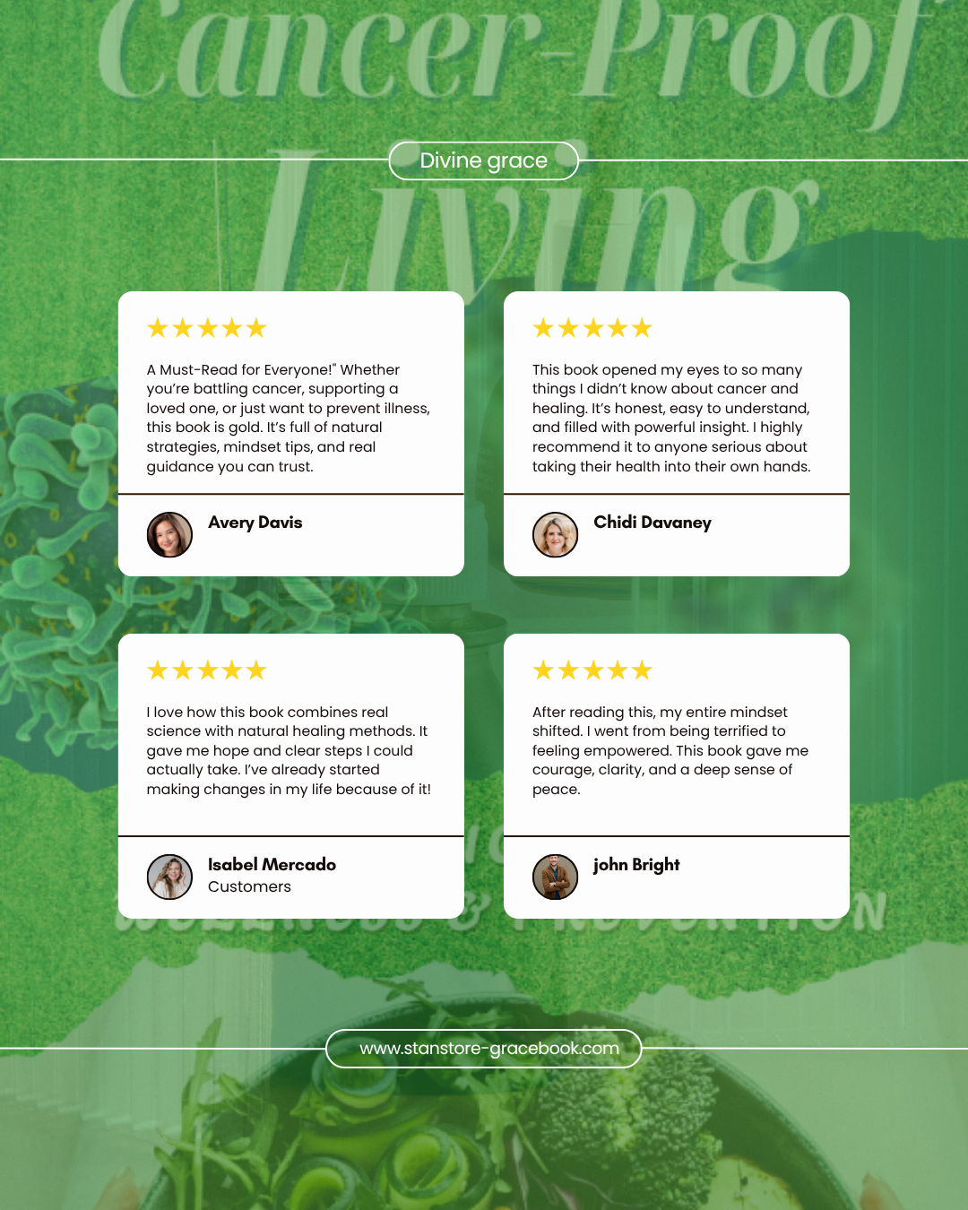 Cancer Proof Living + The Concious eater - zanvala